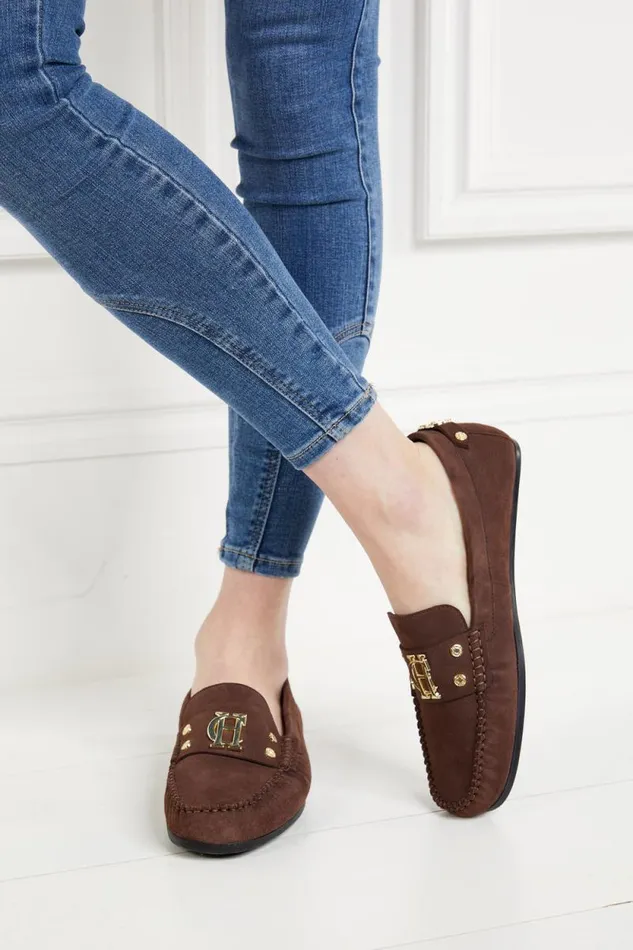 Women The Driving Loafer Chocolate Holland Cooper Loafers Women The Driving Loafer Chocolate Holland Cooper Loafers