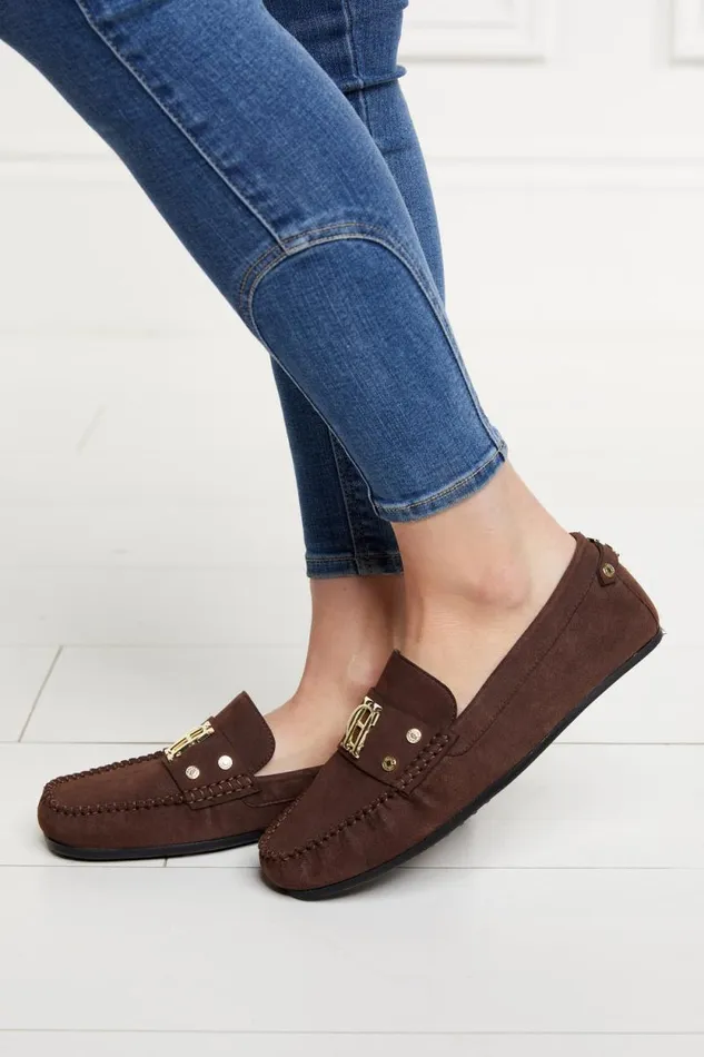 Women The Driving Loafer Chocolate Holland Cooper Loafers Women The Driving Loafer Chocolate Holland Cooper Loafers