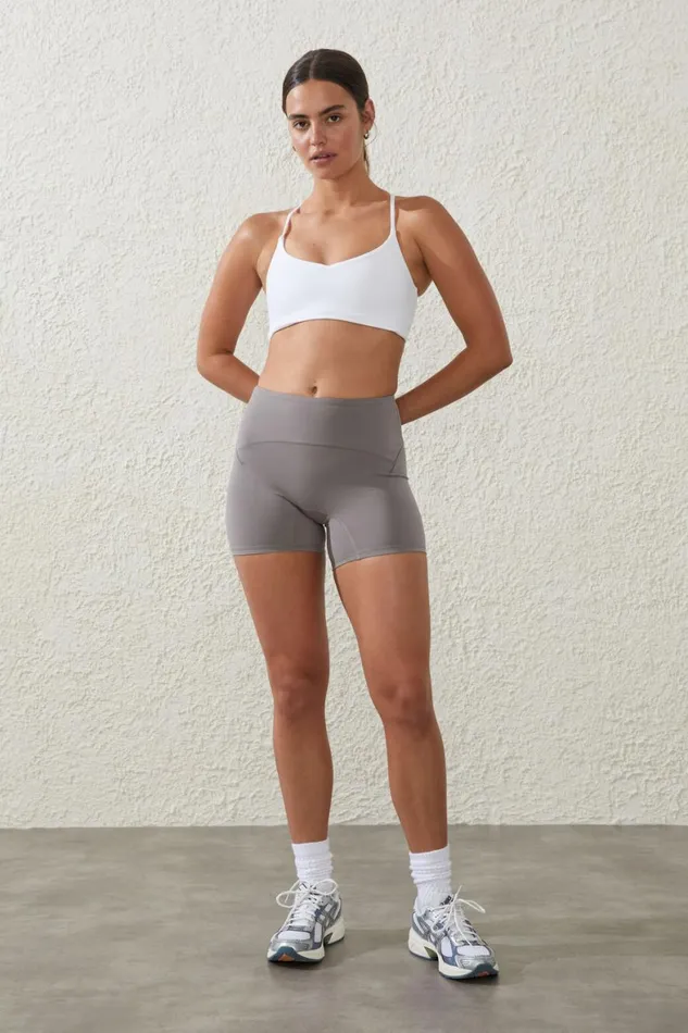 Women Tops Cotton On Ultra Soft Twist Back Crop White