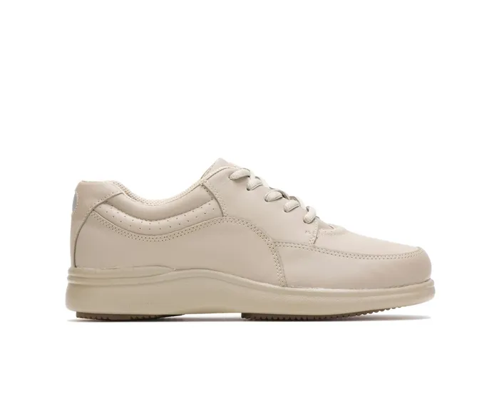Women Walking Shoes Hush Puppies Power Walker Taupe Leather