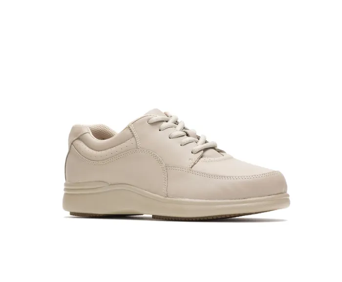 Women Walking Shoes Hush Puppies Power Walker Taupe Leather