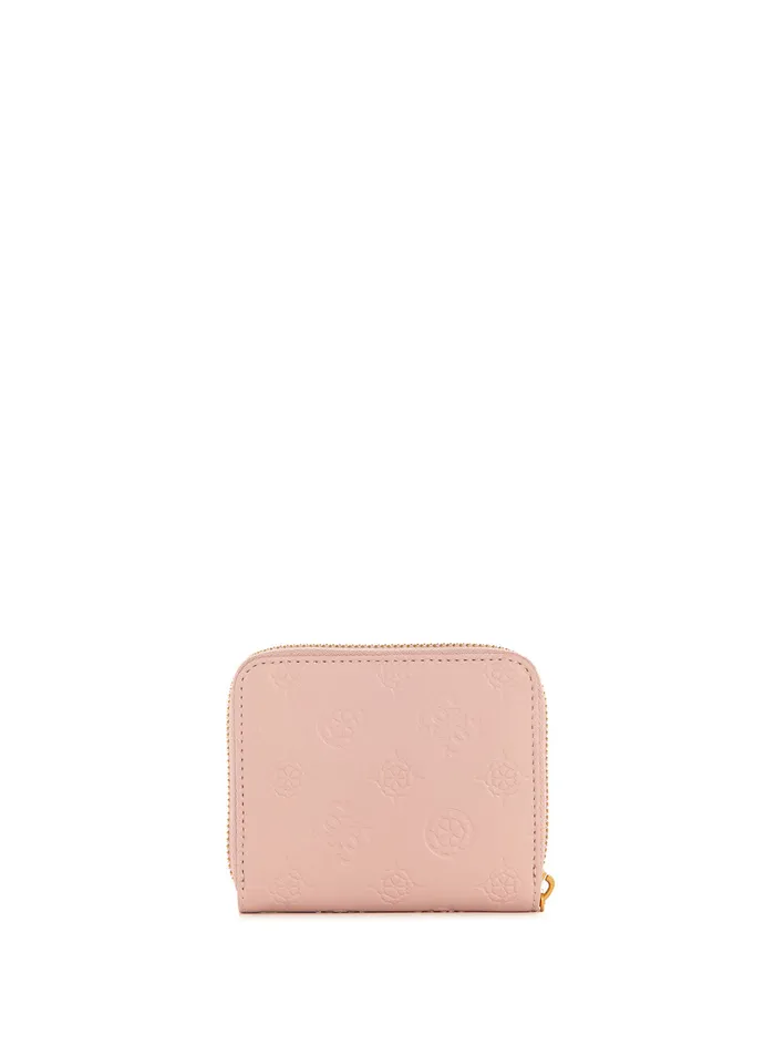 Women Wallets GUESS Rose Logo Laurel Small Wallet