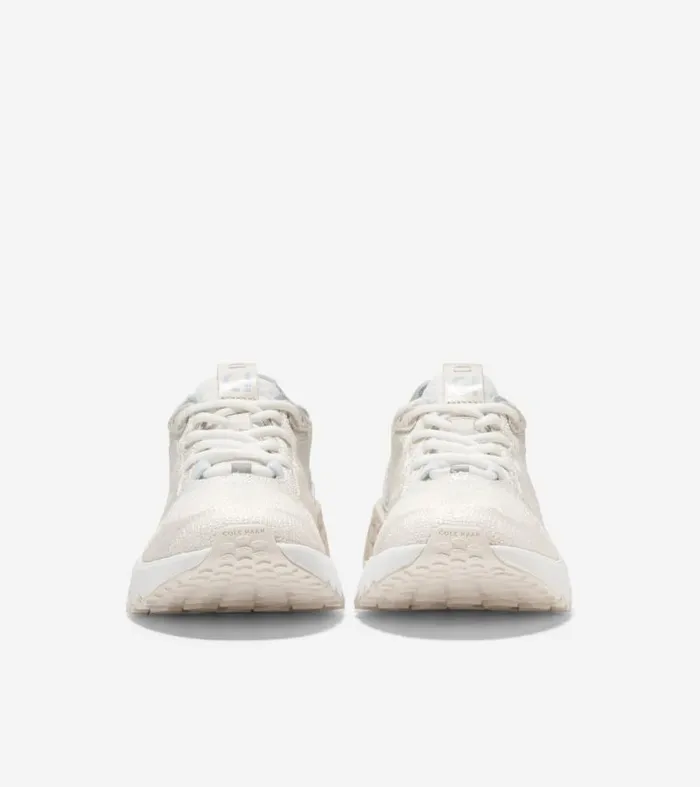 Women Women039s 5ZERGRAND Embrostitch Running Shoe White Cole Haan Sneakers