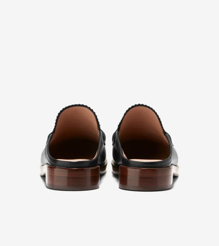 Women Women039s CHELBY MULE Black Cole Haan Loafers and Drivers Women Women039s CHELBY MULE Black Cole Haan Loafers and Drivers
