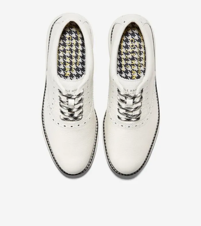 Women Women039s riginalGrand Shortwing Golf Shoe White Cole Haan Oxfords