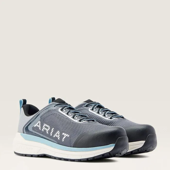 Women Work Boots and Shoes Ariat Outpace SD Composite Toe Work Shoe Ebony Women Work Boots and Shoes Ariat Outpace SD Composite Toe Work Shoe Ebony