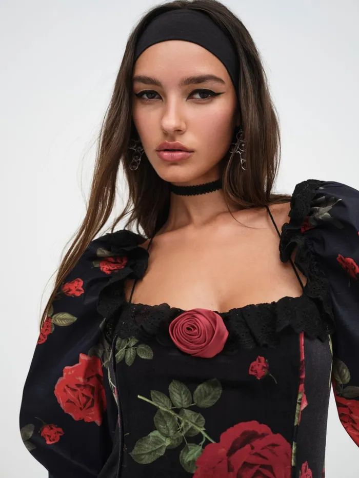 Women Yara Mini Dress Black For Love and Lemons Dresses Women Yara Mini Dress Black For Love and Lemons Dresses