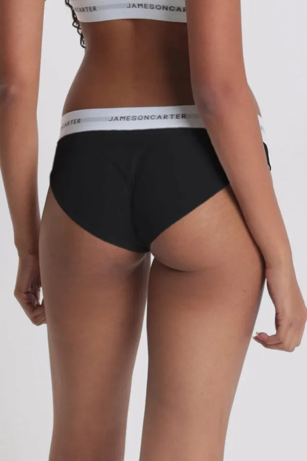 Womens Carter Bikini Brief 8211 Black Jameson Carter Underwear