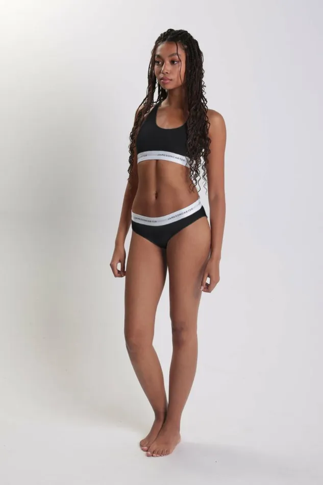 Womens Carter Bikini Brief 8211 Black Jameson Carter Underwear