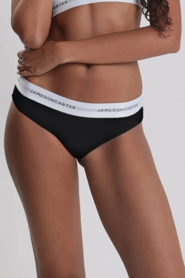 Womens Carter Bikini Brief 8211 Black Jameson Carter Underwear