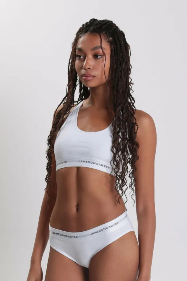 Womens Carter Bikini Brief 8211 White Jameson Carter Underwear