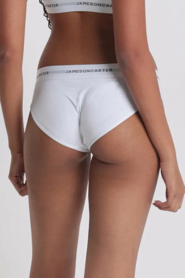 Womens Carter Bikini Brief 8211 White Jameson Carter Underwear
