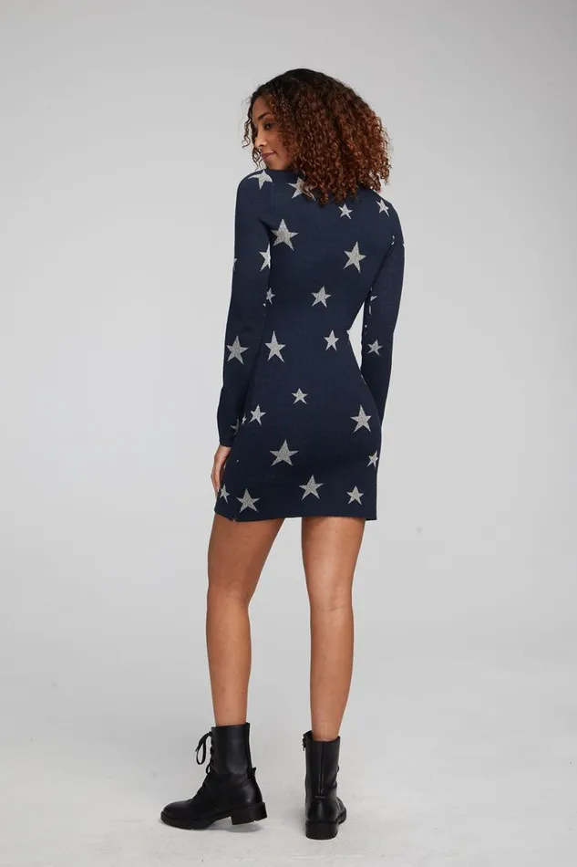 Womens Dresses Chaser Brand Edita Star Struck Mini Dress