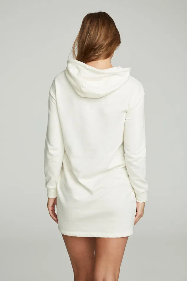 Womens Dresses Chaser Brand Long Sleeve Hoodie Dress