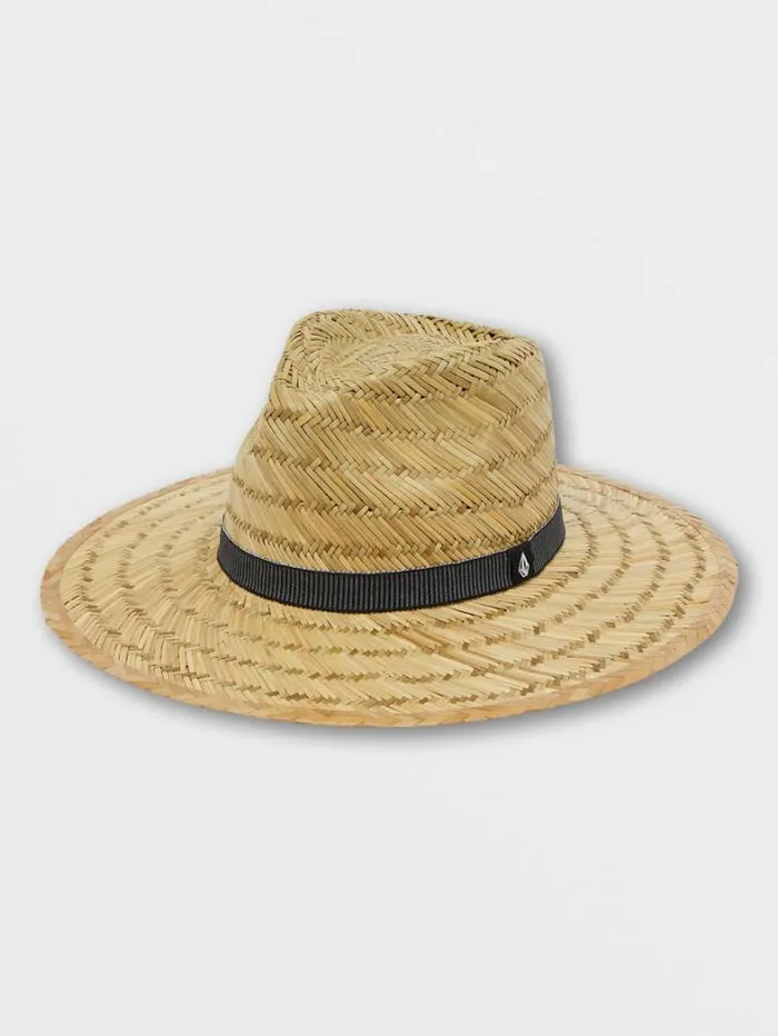 Womens Hats and Beanies Volcom Throw Shade Straw Hat 8211 Black