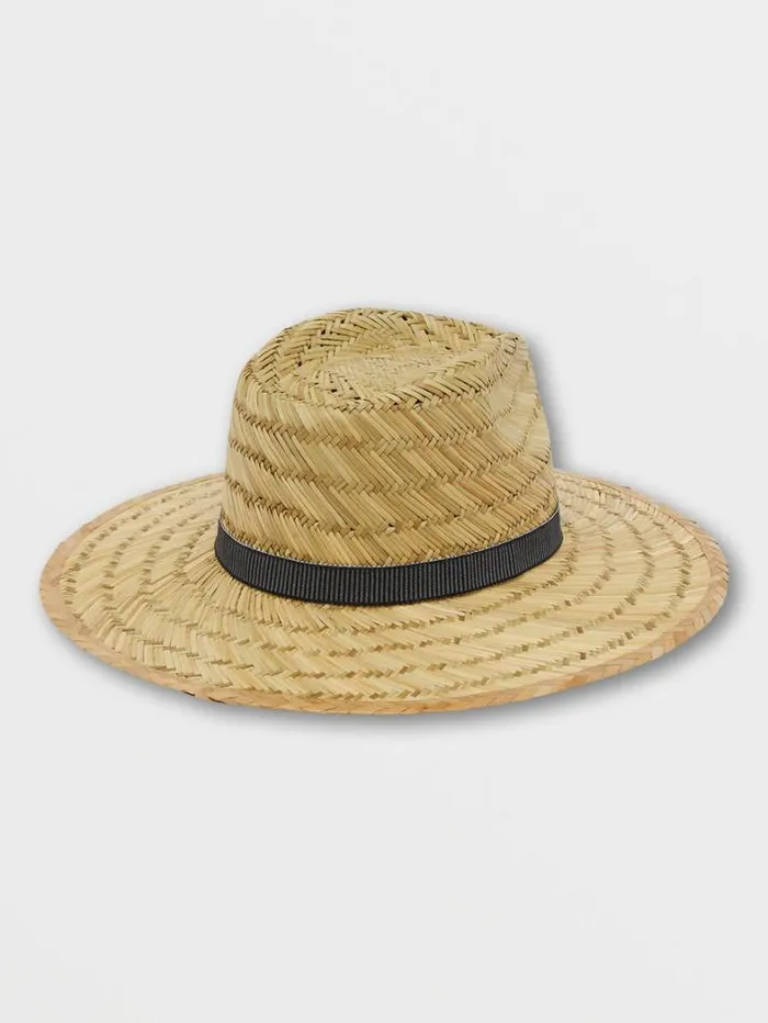 Womens Hats and Beanies Volcom Throw Shade Straw Hat 8211 Black