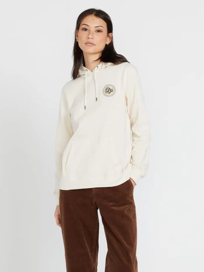 Womens Hoodies and Sweatshirts Volcom Truly Deal II Hoodie 8211 Cloud