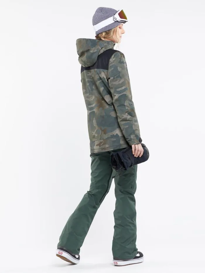 Womens Jackets Volcom Ell Insulated GoreTex Jacket 8211 Cloudwash Camo