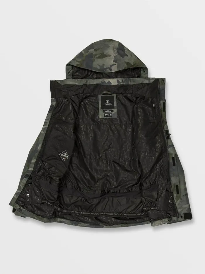Womens Jackets Volcom Ell Insulated GoreTex Jacket 8211 Cloudwash Camo