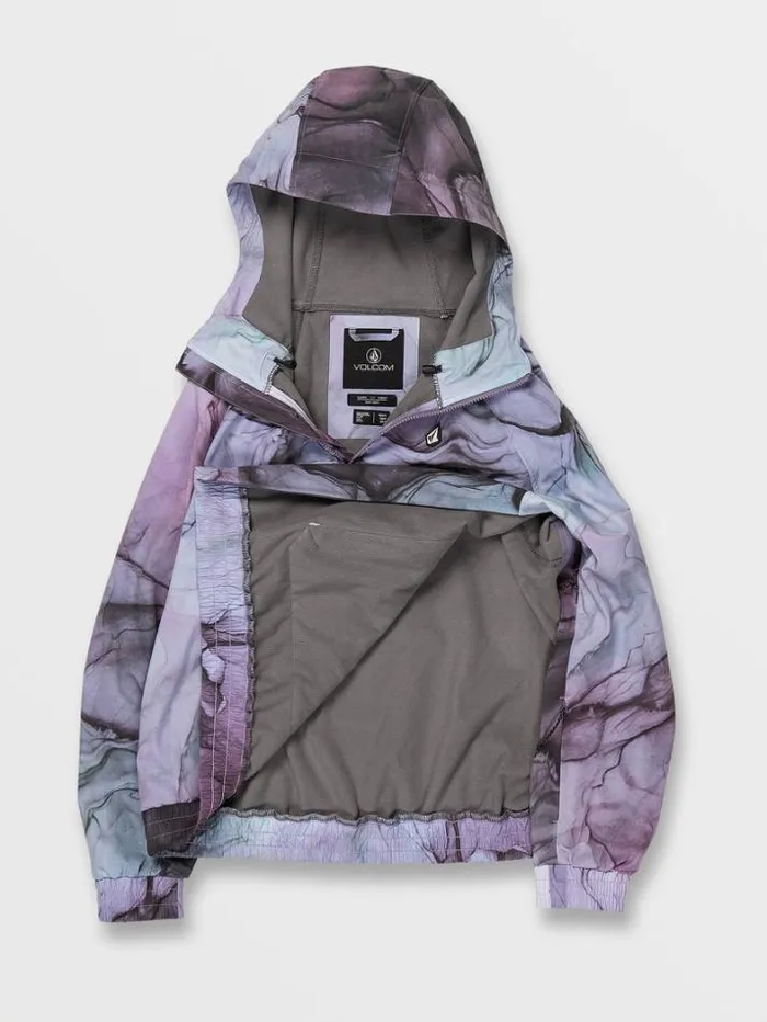Womens Jackets Volcom Sinter Bonded Stretch Jacket 8211 Glacier Ink