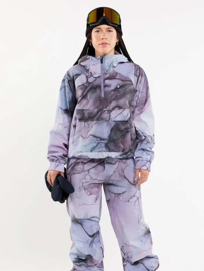Womens Jackets Volcom Sinter Bonded Stretch Jacket 8211 Glacier Ink