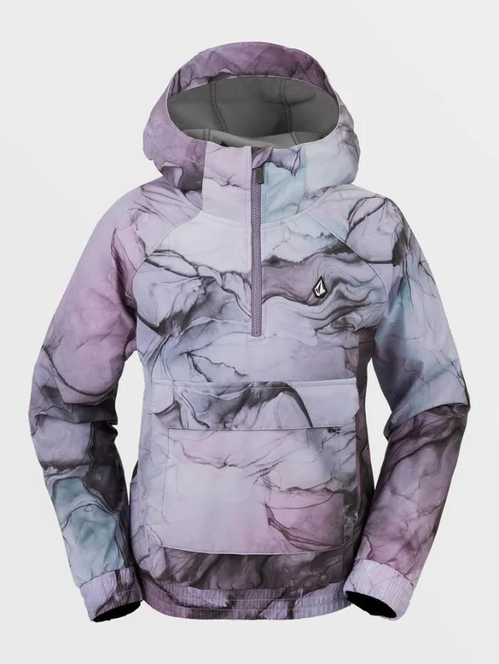 Womens Jackets Volcom Sinter Bonded Stretch Jacket 8211 Glacier Ink