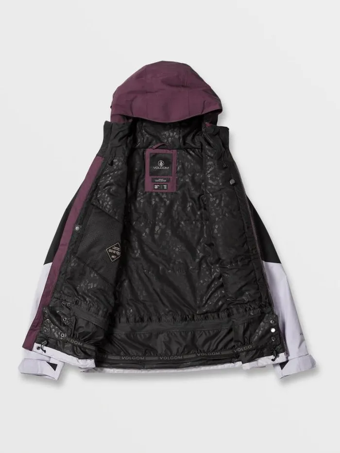 Womens Jackets Volcom VCo Aris Insulated Gore Jacket 8211 Blackberry