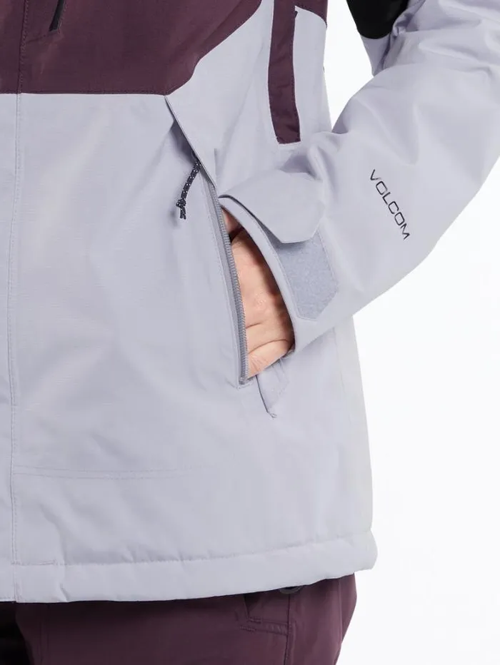 Womens Jackets Volcom VCo Aris Insulated Gore Jacket 8211 Blackberry