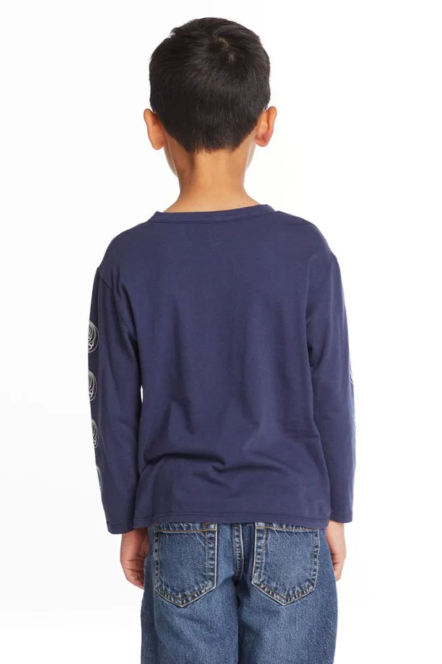 WomensKids Music Chaser Brand Grateful Dead Multi Steal Your Face Boys Long Sleeve Crew Neck Tee
