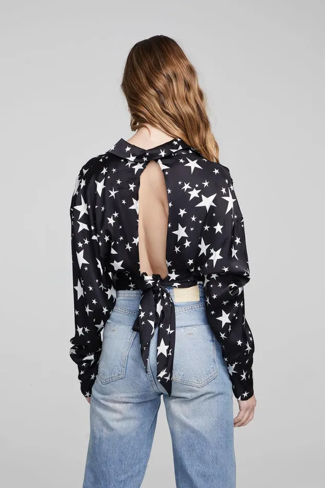 Womens Loungewear Chaser Brand Agnes Walk Of Fame Blouse