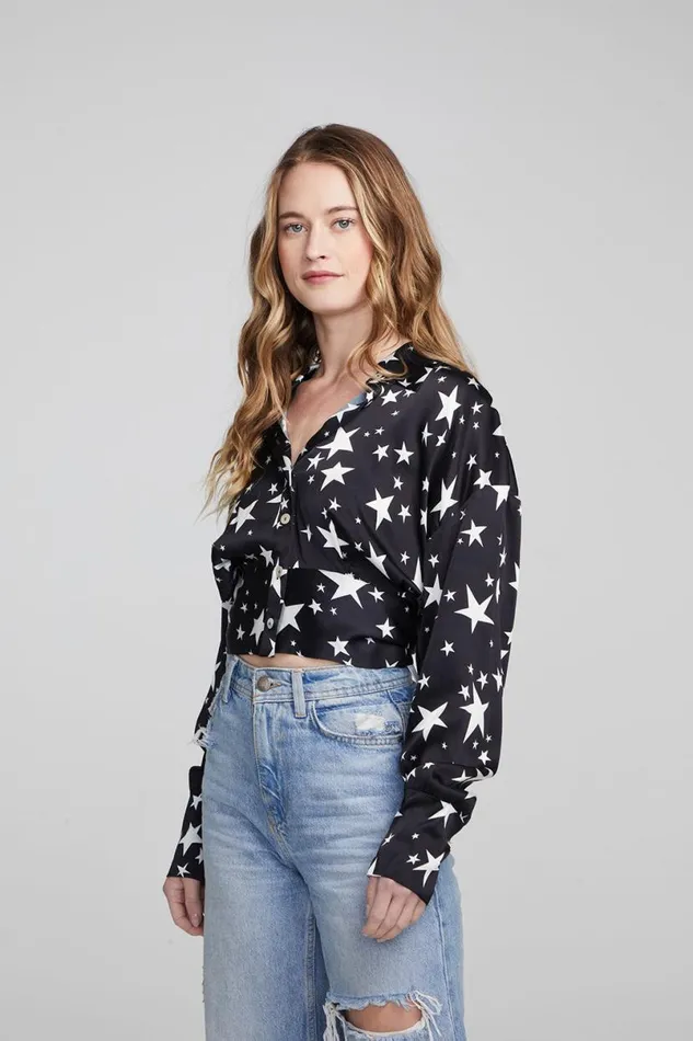Womens Loungewear Chaser Brand Agnes Walk Of Fame Blouse