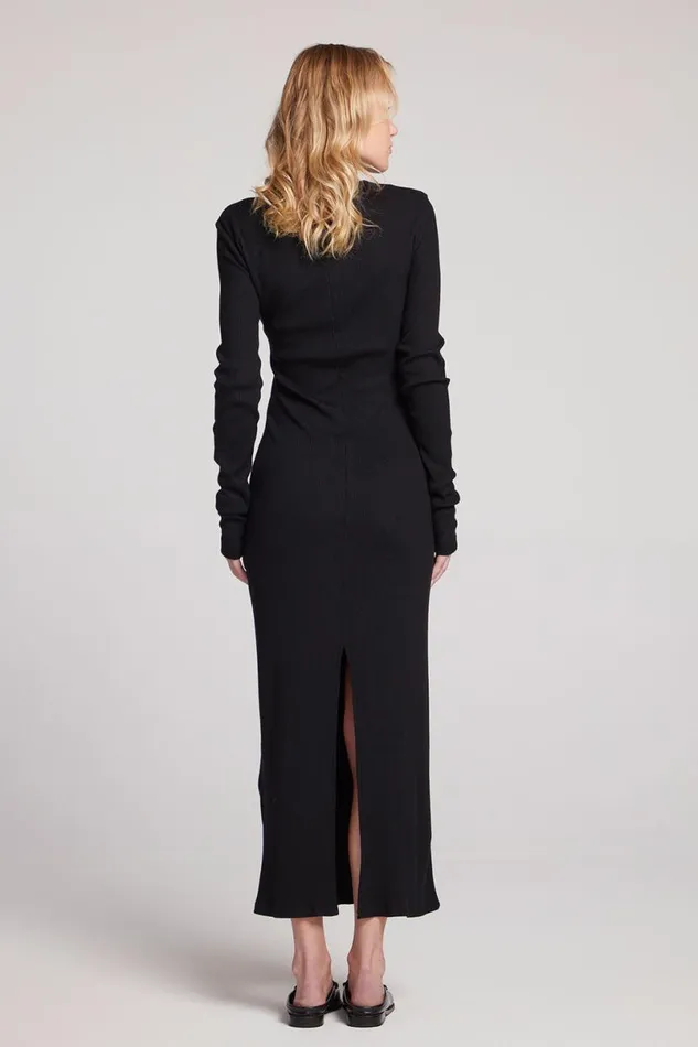 Womens Loungewear Chaser Brand Luna Licorice Maxi Dress