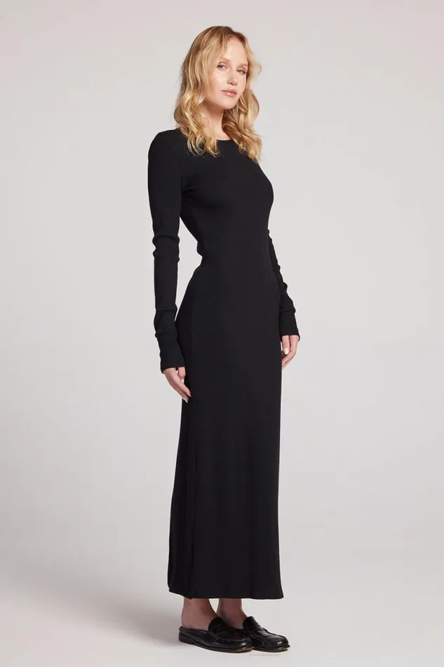 Womens Loungewear Chaser Brand Luna Licorice Maxi Dress