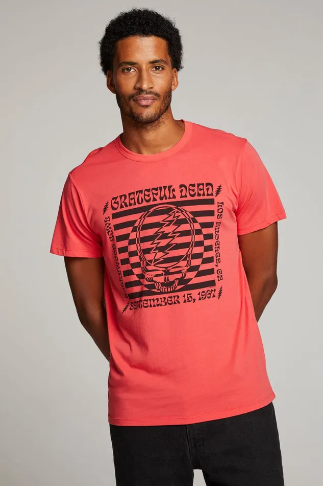 WomensMens Music Chaser Brand Grateful Dead Hollywood Bowl Mens Tee