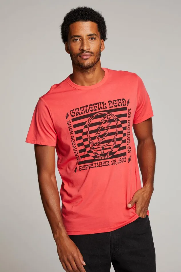 WomensMens Music Chaser Brand Grateful Dead Hollywood Bowl Mens Tee