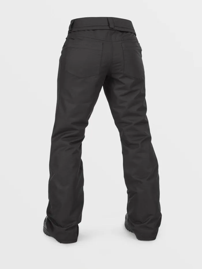 Womens Pants Volcom Hallen Pants 8211 Black