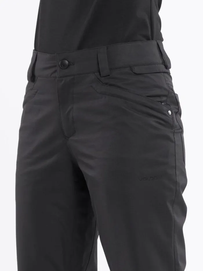 Womens Pants Volcom Hallen Pants 8211 Black