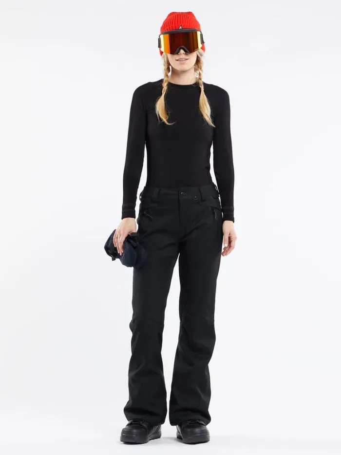 Womens Pants Volcom Species Stretch Pants 8211 Black