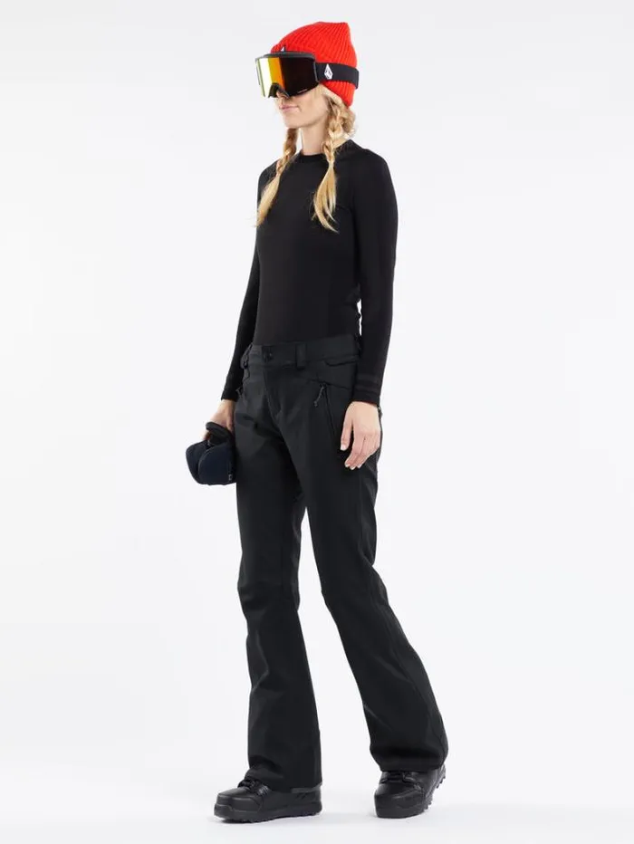 Womens Pants Volcom Species Stretch Pants 8211 Black