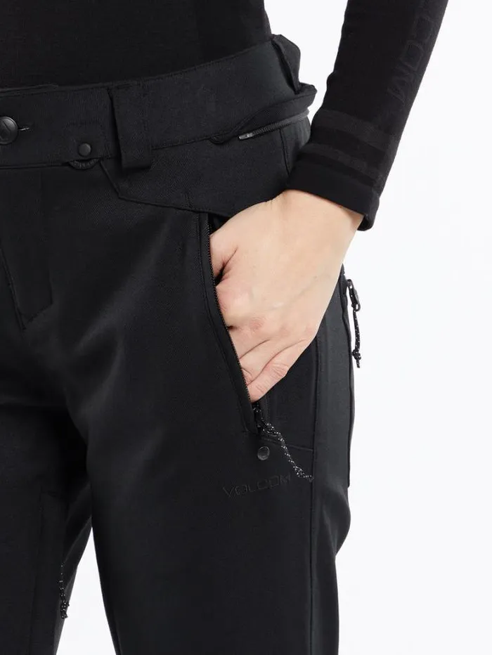 Womens Pants Volcom Species Stretch Pants 8211 Black