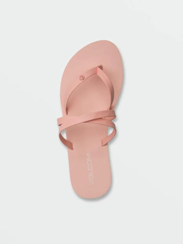 Womens Sandals Volcom Easy Breezy II Sandals 8211 Melon