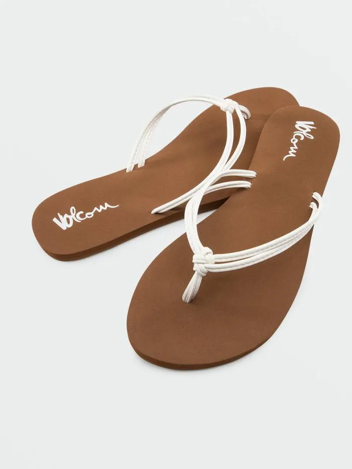 Womens Sandals Volcom Forever And Ever II Sandals 8211 White