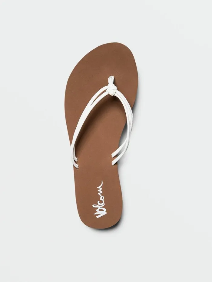 Womens Sandals Volcom Forever And Ever II Sandals 8211 White