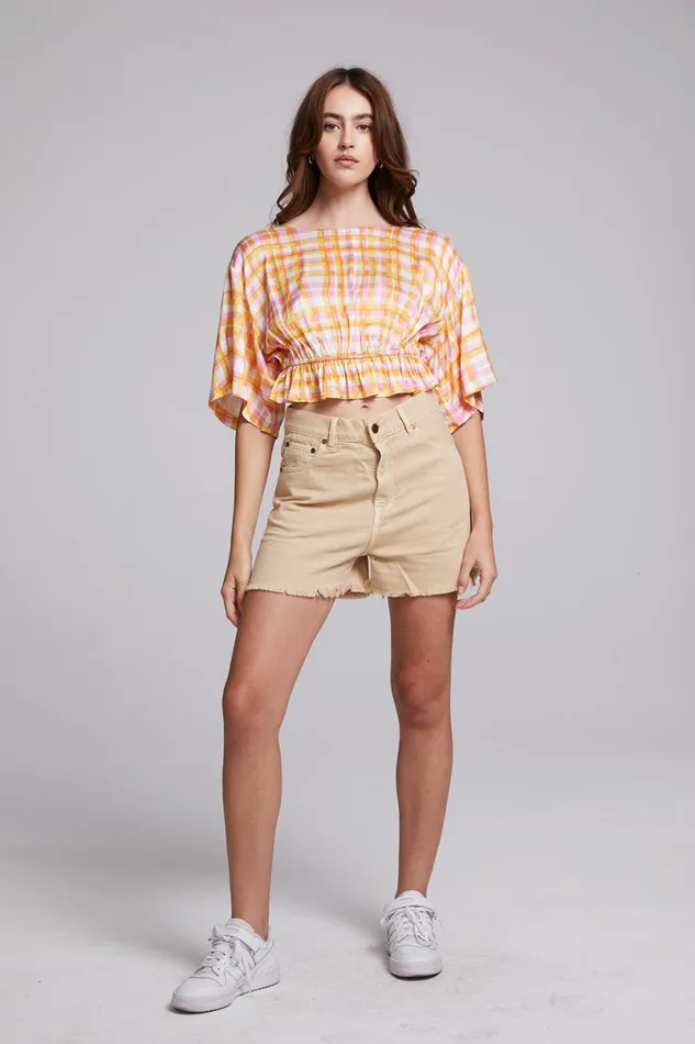 Womens Tops Chaser Brand Cortona Dahlia Blouse