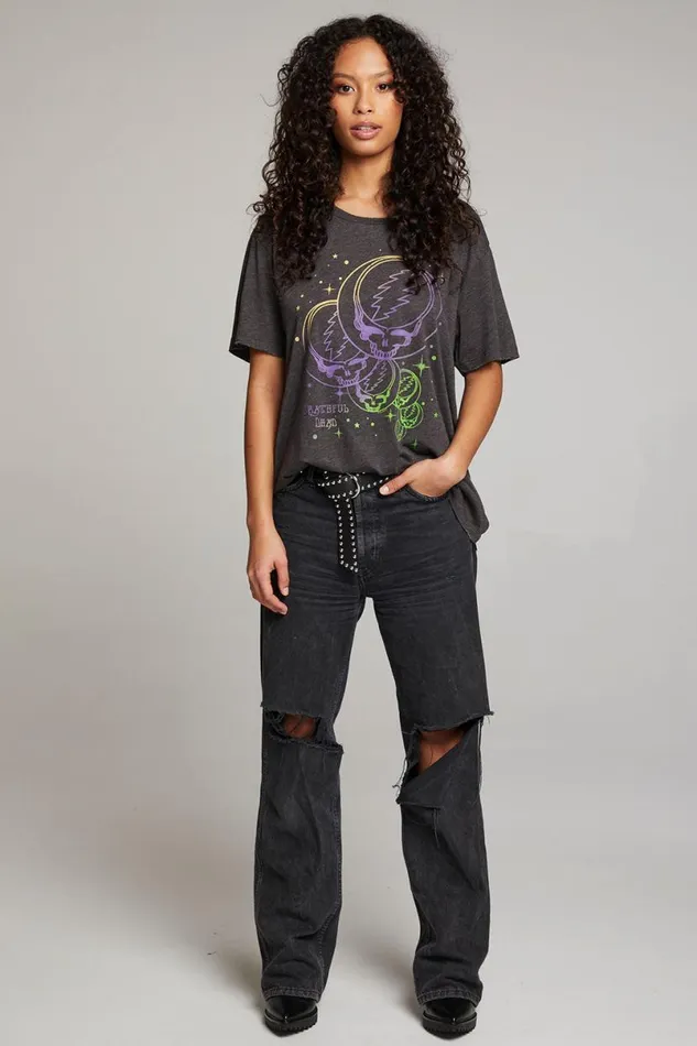 Womens Tops Chaser Brand Grateful Dead Stealies In Space Tee