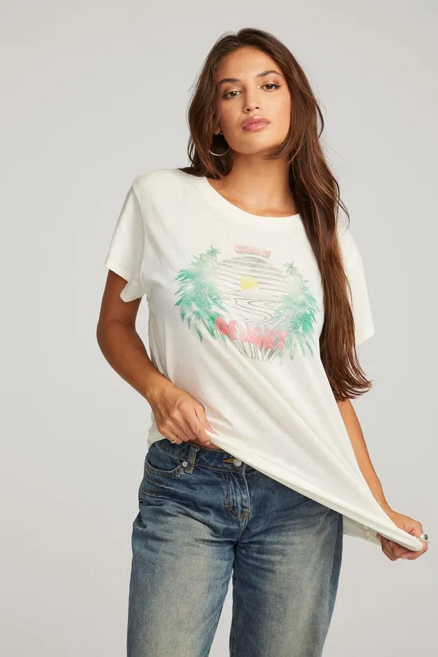 Womens Tops Chaser Brand Hawaiian Delight Tee
