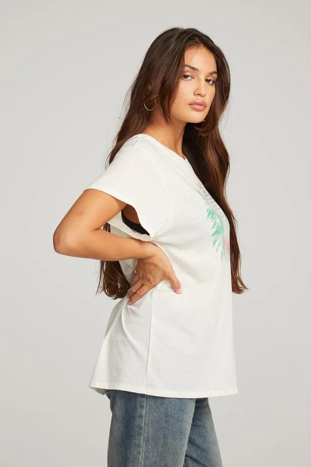 Womens Tops Chaser Brand Hawaiian Delight Tee