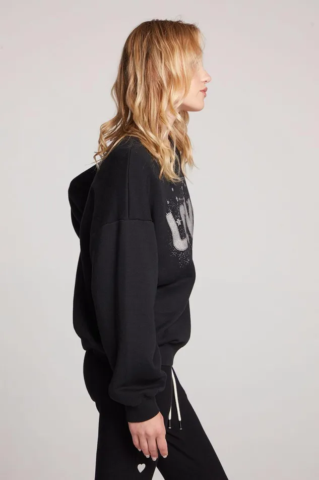 Womens Tops Chaser Brand Love Galaxy Long Sleeve
