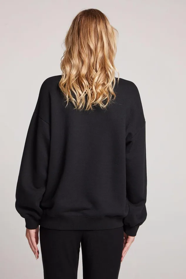 Womens Tops Chaser Brand Love Galaxy Long Sleeve