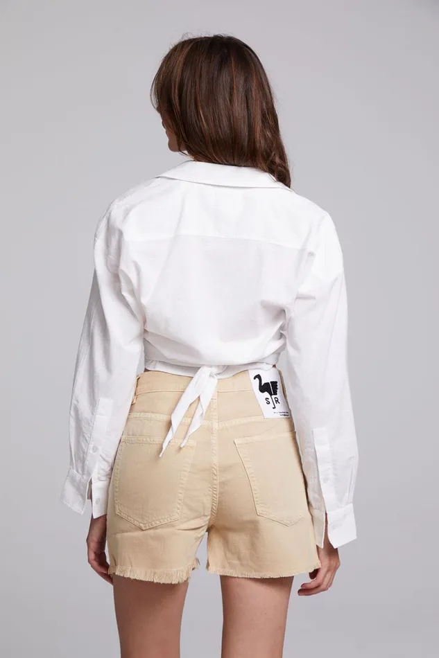Womens Tops Chaser Brand Portofino White Top